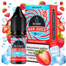 Super Strawberry Ice 10ml - Bar Juice by Bombo 20mg