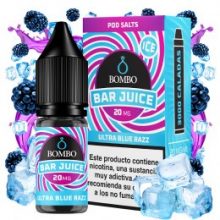 Ultra Blue Razz Ice 10ml - Bar Juice by Bombo 20mg